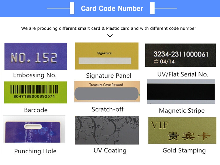 Factory Customized Plastic Card PVC Card MIFARE Ultralight (R) Smart Card for Business