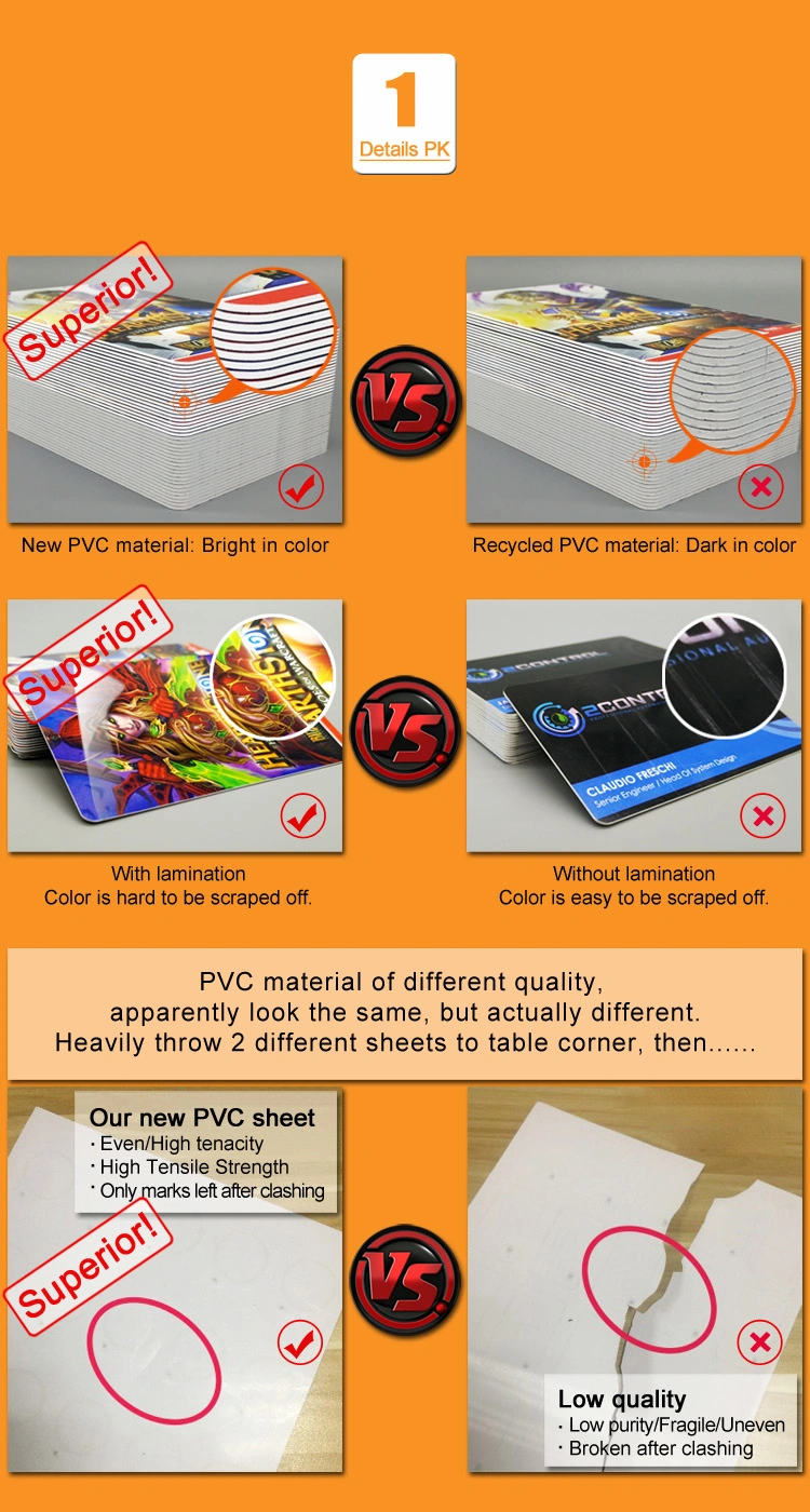 Factory Price Customized Printing Cr80 Plastic PVC Membership Card