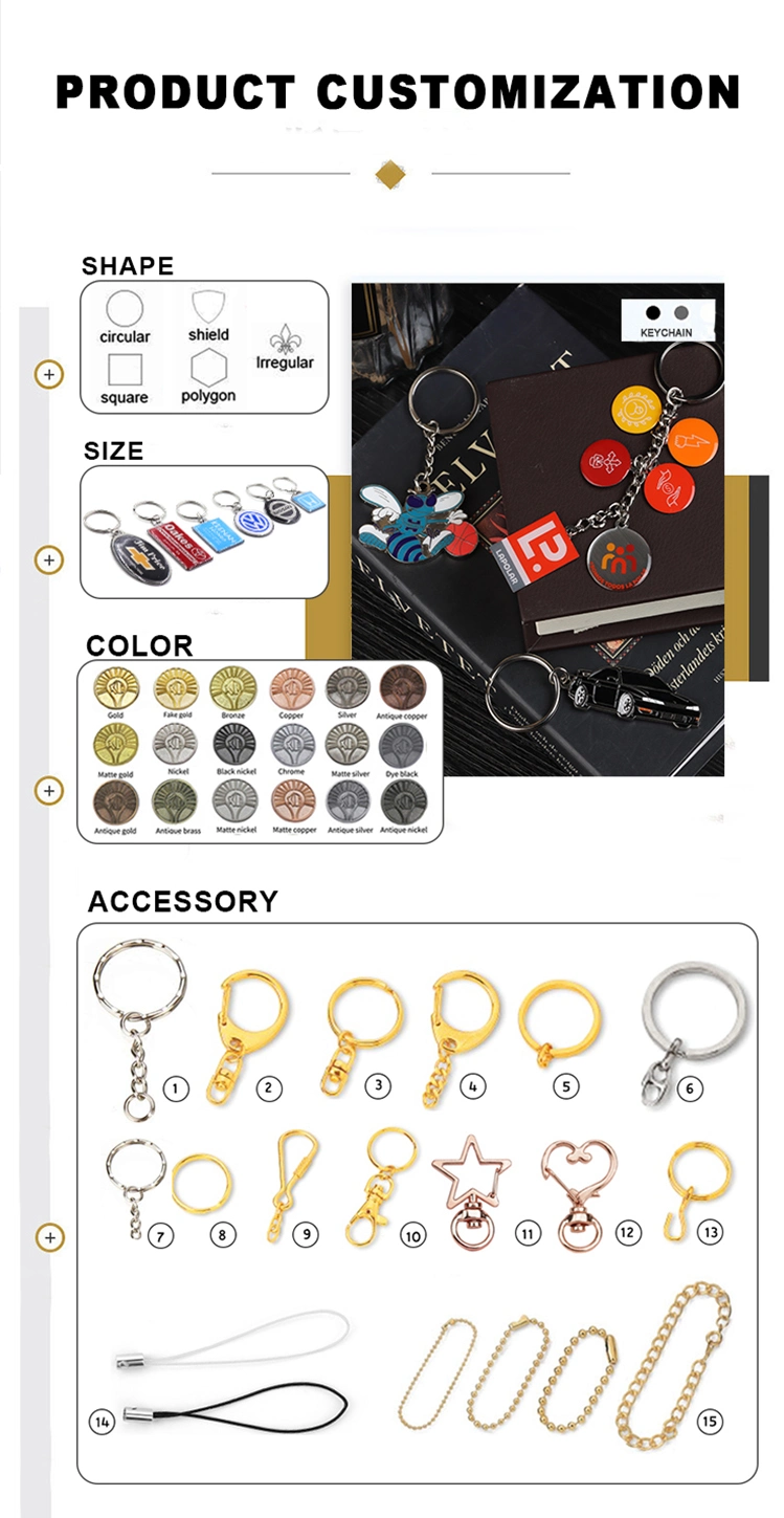 Fashion Custom Mini Train Model Alloy Keychain