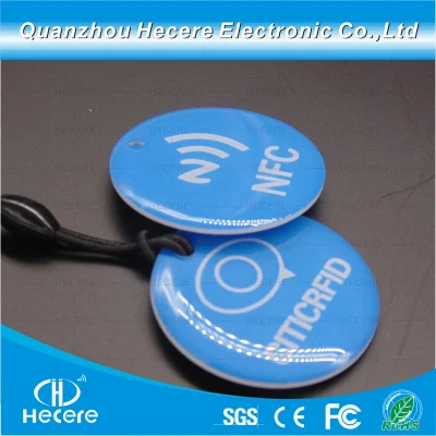 QR-Code-Hundeverfolgung, NFC-Tag, 13,56 MHz, RFID-Epoxid-Tag