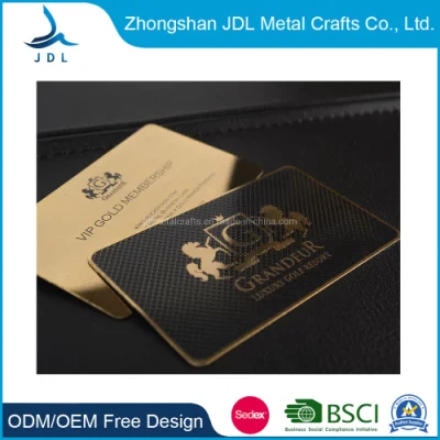 Großhandel benutzerdefinierte billige lasergeschnittene Metall-Visitenkarten geätzte mattschwarze Edelstahl-Metall-Visitenkarten (07)