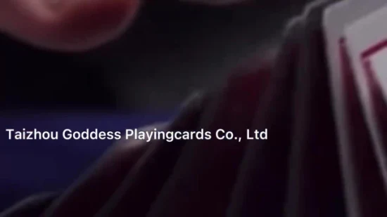 Professionelle Spielkarten-Poker-Spielkarten aus Kunststoff