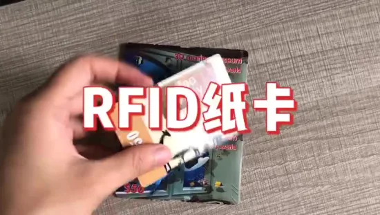 Hf Cmyk-Druckkartenkarte RFID-Papier-Smartcard