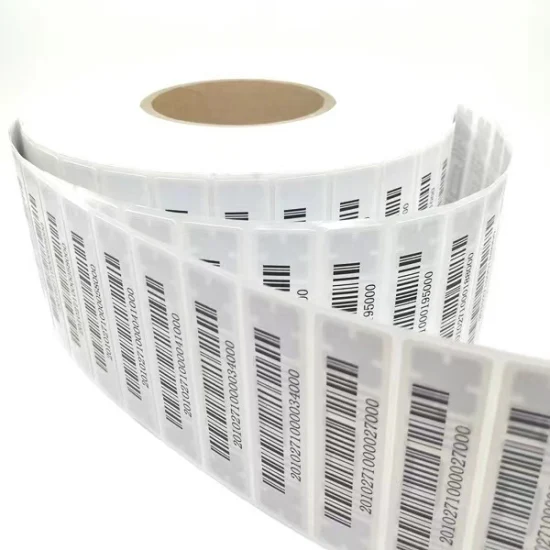 QR-Code-UHF-RFID-Tag zum Drucken variabler Daten