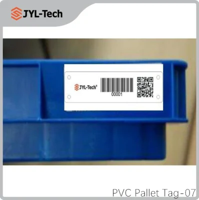 Kundenspezifische Größe 860–960 MHz, selbstklebendes UHF-RFID-PVC-Karten-Palettenetikett