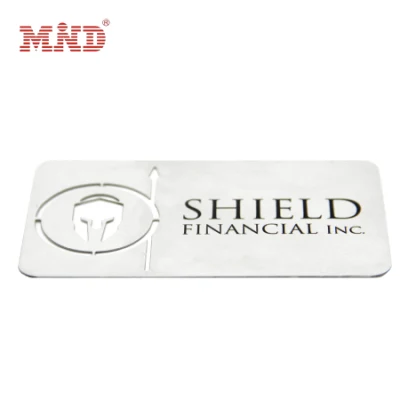 Großhandel kundenspezifischer RFID-Hersteller billige Metallvisitenkarten